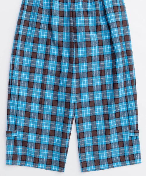 MAISON SPECIAL ループチェック2タックパンツ Loop Yarn Plaid Two-tuck Pants/ループチェック2タックパンツ【MAISON