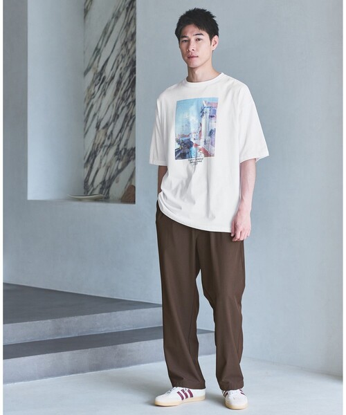 green label relaxing（グリーンレーベルリラクシング）の「FREELITCH ワイド イージーパンツ W3 -ストレッチ-（その他パンツ・メンズ・ダークブラウン/ブラック/ダークグレー・S/M/L/XL）」の22枚目の写真