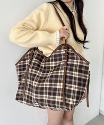 バッグ（ブラウン/茶色系・チェック柄）ファッション通販 - ZOZOTOWN