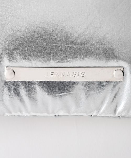 JEANASIS(ジーナシス)の「ミニキンチャクポーチ/577856(ポーチ・レディース・ブラック/シルバー・FREE)」の5枚目の写真