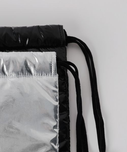 JEANASIS(ジーナシス)の「ミニキンチャクポーチ/577856(ポーチ・レディース・ブラック/シルバー・FREE)」の9枚目の写真
