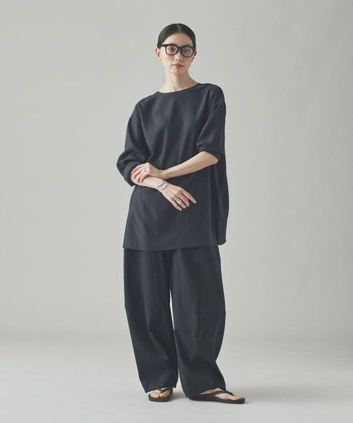 Curensology(カレンソロジー)/T/Wダブルクロスパンツ（その他パンツ