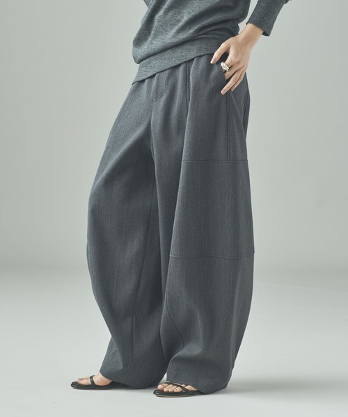 Curensology(カレンソロジー)/T/Wダブルクロスパンツ（その他パンツ