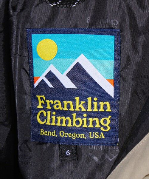 Franklin Climbing(フランクリンクライミング)の「【Franklin Climbing】ブロックモンスターパーカー(その他アウター・メンズ・ベージュ/ブラック・S/M/L)」の5枚目の写真