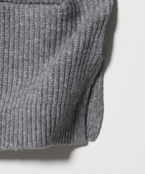 CITEN（シテン）の「＜CITEN＞エッセンシャルニットベスト（ベスト・レディース・ワイン/ネイビー/グレー系・FREE）」の21枚目の写真