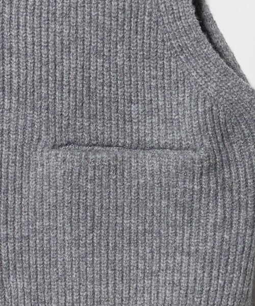 CITEN（シテン）の「＜CITEN＞エッセンシャルニットベスト（ベスト・レディース・ワイン/ネイビー/グレー系・FREE）」の22枚目の写真