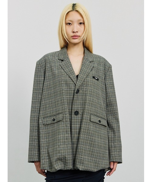 SORIN（ソリン ）の「Check Wide Balloon Jacket/チェック ワイド