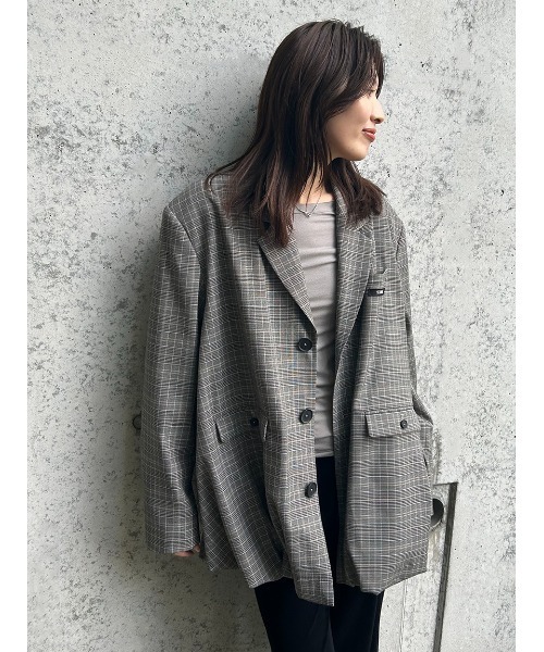 SORIN（ソリン ）の「Check Wide Balloon Jacket/チェック ワイド