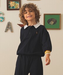 こども ビームス（コドモビームス）の「ポロカラー スウェット 2025FW (90～140㎝）（スウェット）」