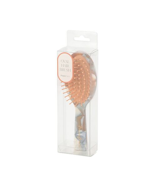 Francfranc（フランフラン）の「オーバル ヘアブラシ ブラウン（メイクブラシ・レディース・ブラウン・FREE）」の8枚目の写真