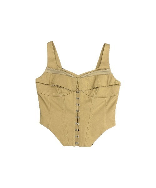 JOSE MOON(ジョゼムーン)の「HOOK EYE TOPS/フックアイトップス(その他トップス・レディース・ブラック/ホワイト/ベージュ・FREE)」の19枚目の写真