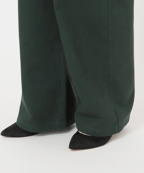 Spick & Span(スピックアンドスパン)の「≪洗濯機洗い可≫起毛ペインターチノ(チノパンツ・レディース・ホワイト/ブラウン/グリーン・36/38)」の7枚目の写真