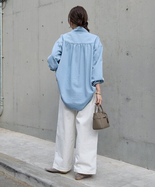 RIVE DROITE（リヴドロワ）の「【新色追加/抜け感】デニムボウタイ