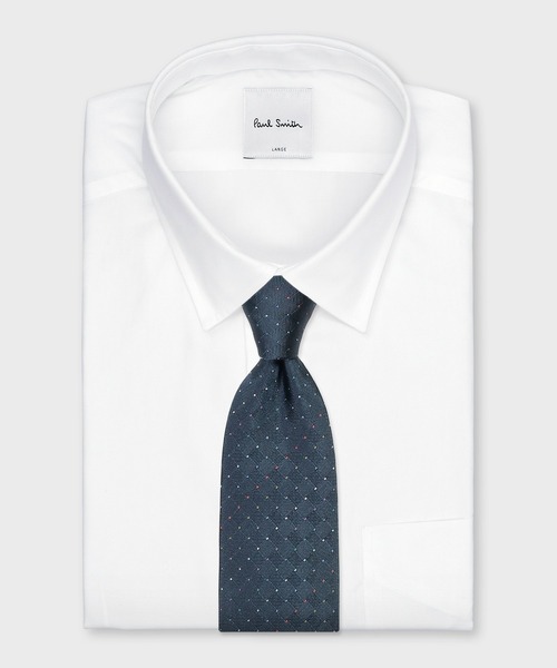Paul Smith（ポールスミス）の「マルチカラーピンドット タイ【250034 552MJ】（ネクタイ・メンズ・ブラック/マルーン/ネイビー/ダークグリーン・FREE）」の8枚目の写真