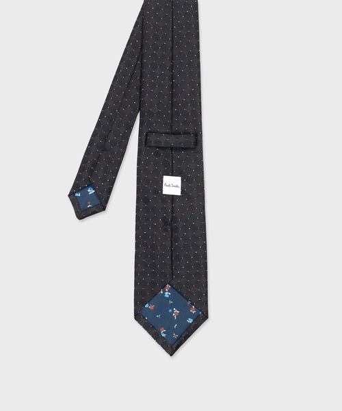 マルチカラーピンドット タイ【250034 552MJ】（ネクタイ）｜Paul
