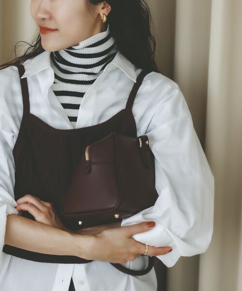 le.coeur blanc（ルクールブラン）の「ブラウス×ニットビスチェセット（シャツ/ブラウス・レディース・ブルー/オフホワイト・38）」の17枚目の写真