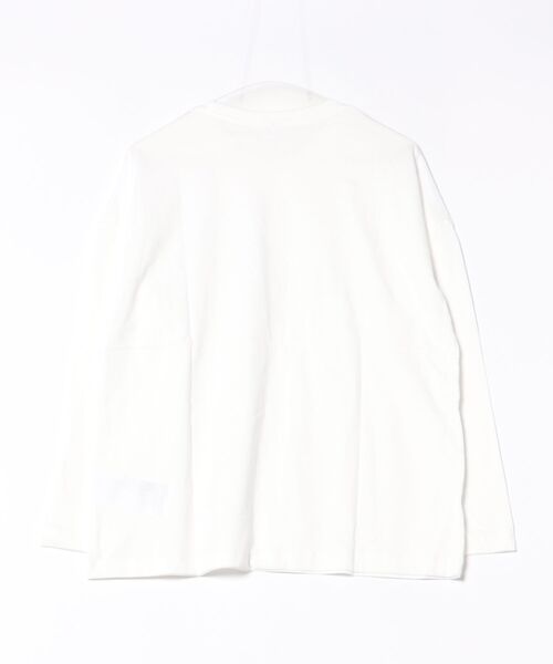 coca（coca）（コカ）の「コットンロングTシャツ（Tシャツ/カットソー・レディース・ブラウン/ホワイト/ブラック/グレー・L/M/S）」の5枚目の写真