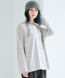 コットンロングTシャツ
