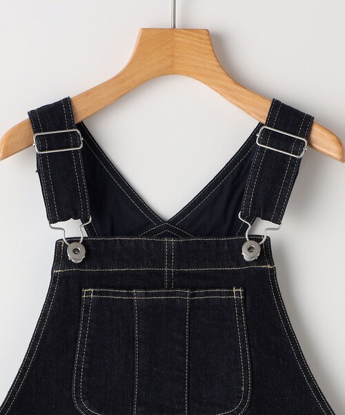 SHIPS(シップス)の「SHIPS KIDS:140~150cm /デニム オーバーオール スカート(スカート・キッズ・ネイビー・140/150)」の6枚目の写真