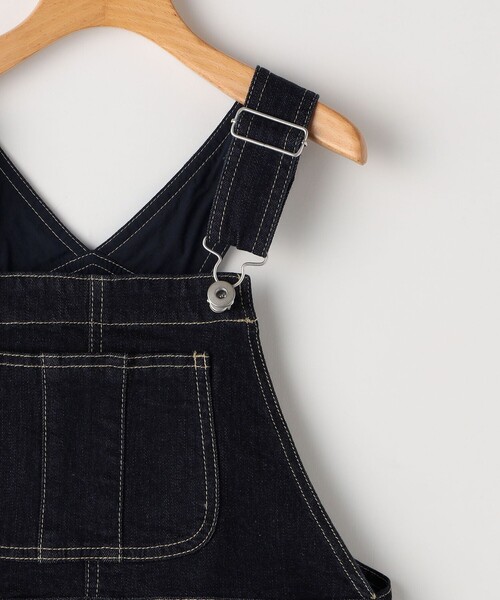 SHIPS(シップス)の「SHIPS KIDS:140~150cm /デニム オーバーオール スカート(スカート・キッズ・ネイビー・140/150)」の7枚目の写真