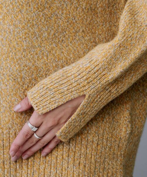 セール】【ゆったり】三つ杢カラーニット（ニット/セーター