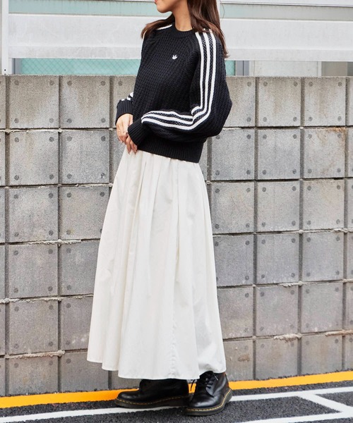 新品M⭐️adidas ホリデー ニットセーター ブラック AN着用 adidas ホリデー ニットセーター ブラック AN着用 - メルカリ