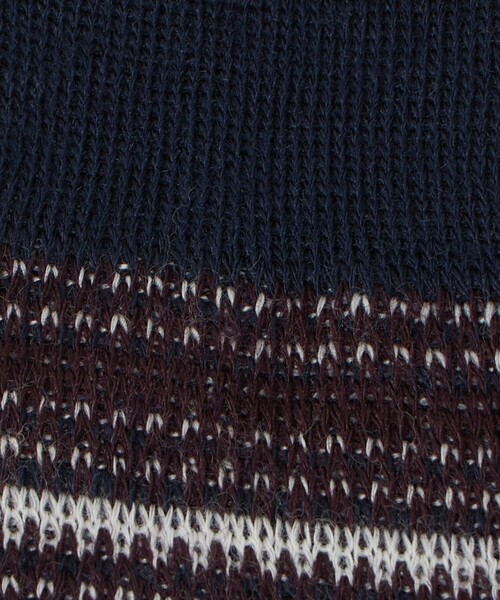 ANTIPAST（アンティパスト）の「＜ANTIPAST＞タータンチェック ソックス（ソックス/靴下・メンズ・ブラック/ワイン/ターコイズブルー系/ダークブラウン・FREE）」の8枚目の写真