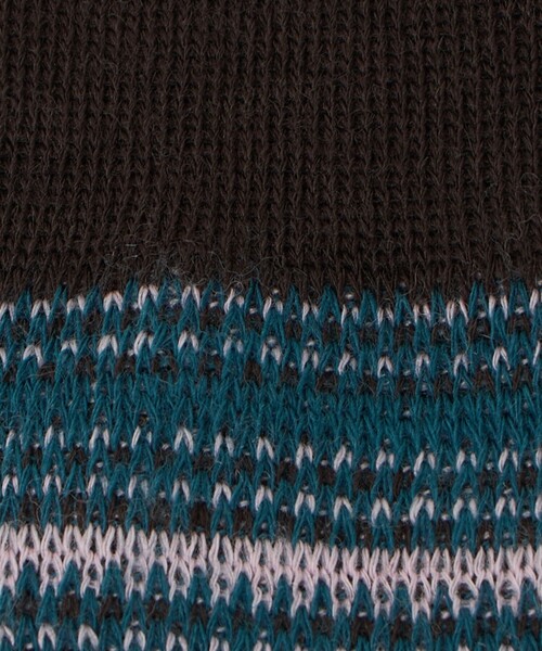 ANTIPAST（アンティパスト）の「＜ANTIPAST＞タータンチェック ソックス（ソックス/靴下・メンズ・ブラック/ワイン/ターコイズブルー系/ダークブラウン・FREE）」の12枚目の写真