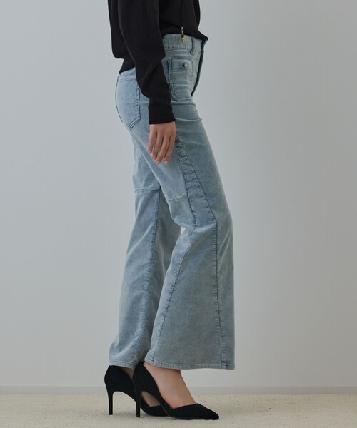 GRACE CONTINENTAL(グレースコンチネンタル)の「コーデュロイフレアパンツ(その他パンツ・レディース・ボルドー/ブルー・34/36/38)」の7枚目の写真
