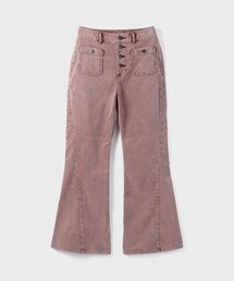 コーデュロイフレアパンツ