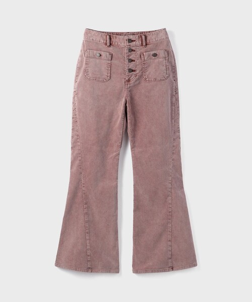 GRACE CONTINENTAL(グレースコンチネンタル)の「コーデュロイフレアパンツ(その他パンツ・レディース・ボルドー/ブルー・34/36/38)」の2枚目の写真