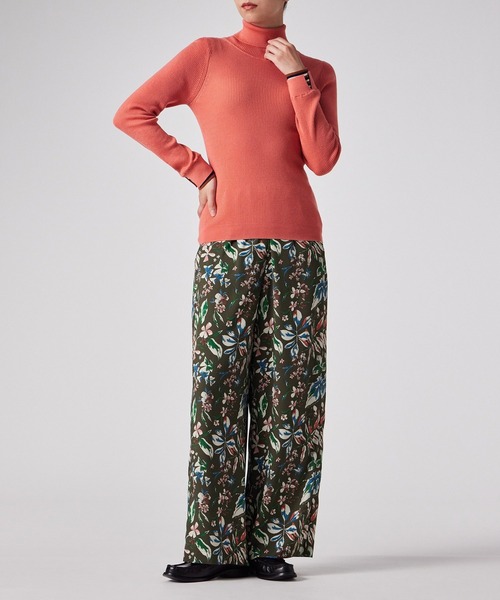 【大きいサイズ】【42】Paul Smith 花柄 ストレッチパンツ レディース PS Paul Smith（ピーエスポールスミス）の「ウィメンズ 