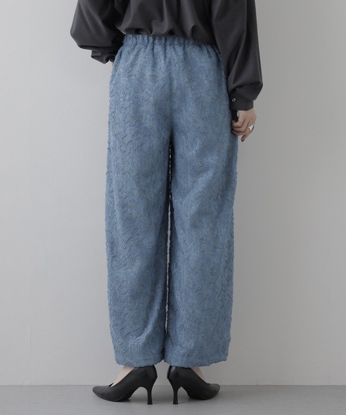 EGLANTINE(エグランティーヌ)の「EGLANTINE ジャガードパンツ(その他パンツ・レディース・ブラック/アイボリー/ブラウン・38)」の22枚目の写真