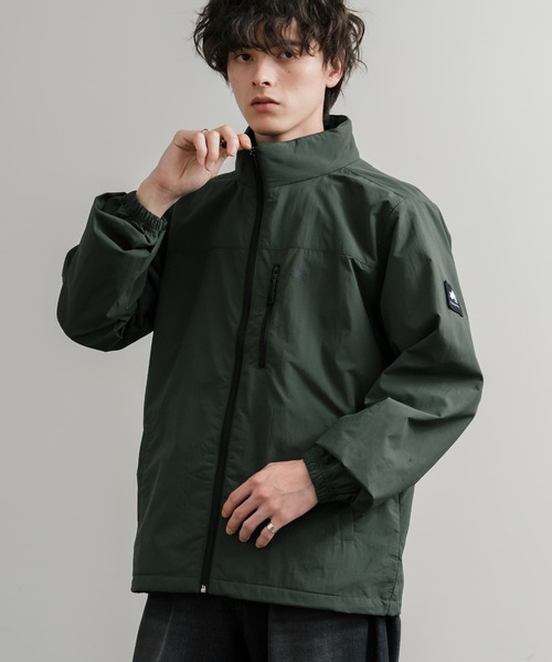 セール】LOGOS ロゴス 撥水 裏タフタワンポイントロゴスタンドネック