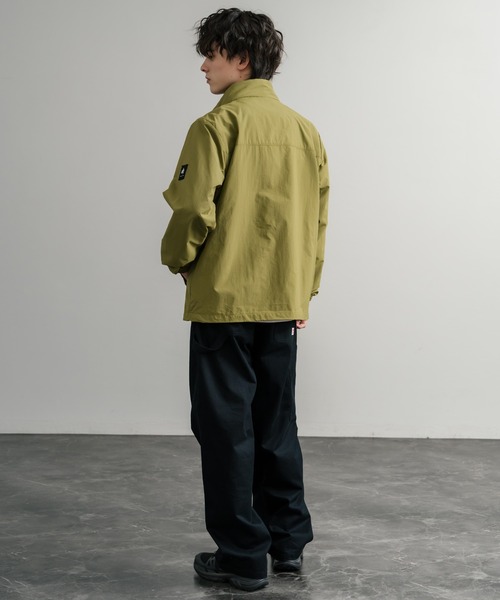 セール】LOGOS ロゴス 撥水 裏タフタワンポイントロゴスタンドネック