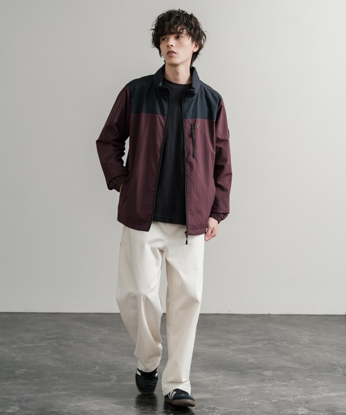 セール】LOGOS ロゴス 撥水 裏タフタワンポイントロゴスタンドネック