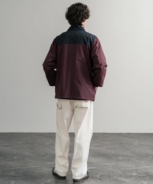 セール】LOGOS ロゴス 撥水 裏タフタワンポイントロゴスタンドネック