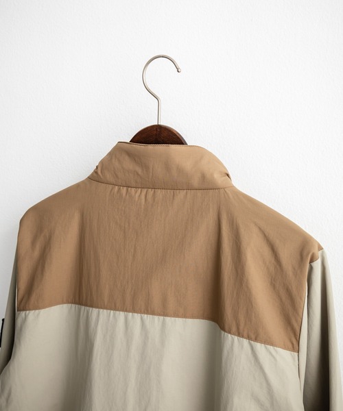 セール】LOGOS ロゴス 撥水 裏タフタワンポイントロゴスタンドネック