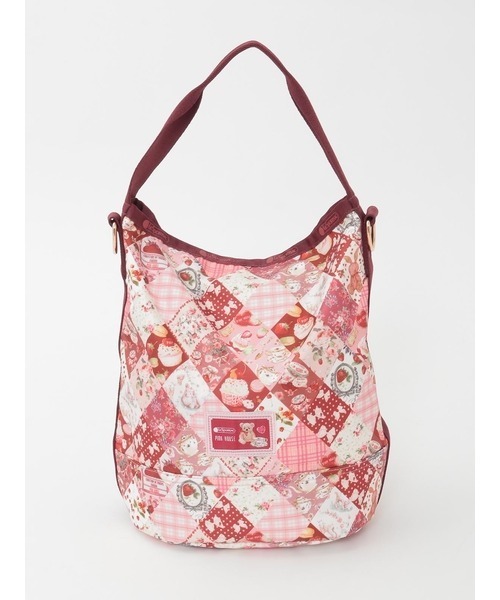 PINK HOUSE(ピンクハウス)の「PH Tea Party CONVERTIBLE BUCKET BAG(ショルダーバッグ・レディース・ピンク系・フリー)」の2枚目の写真