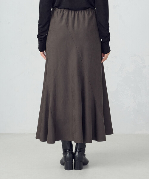 COMME CA ISM(コムサイズム)の「エスカルゴスカート(スカート・レディース・チャコール/ベージュ・MEDIUM/LARGE)」の12枚目の写真