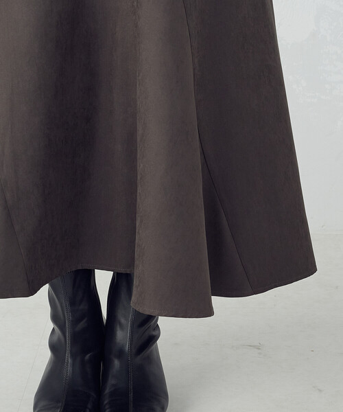 COMME CA ISM(コムサイズム)の「エスカルゴスカート(スカート・レディース・チャコール/ベージュ・MEDIUM/LARGE)」の14枚目の写真