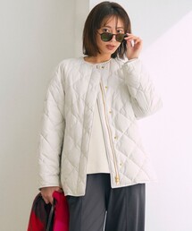 UNFILO | 【自宅で洗濯OK / 軽量で暖かい】TAIONコラボ キルティングブルゾン(ダウンジャケット/コート)
