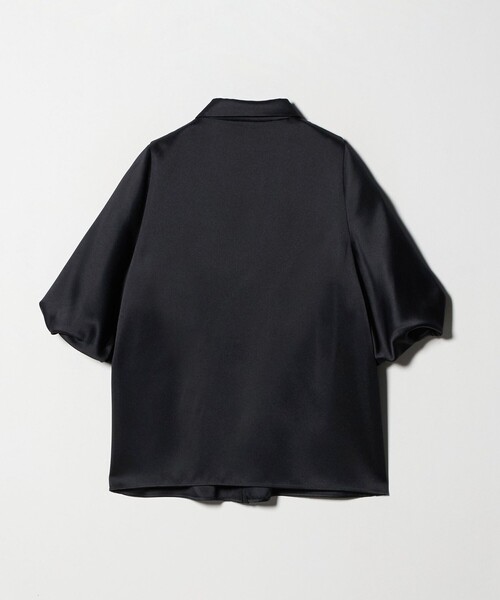 UNITED ARROWS（ユナイテッドアローズ）の「サテン バルーン ブラウス‐ウォッシャブル‐（シャツ/ブラウス・レディース・ブラック/ネイビー・FREE）」の18枚目の写真