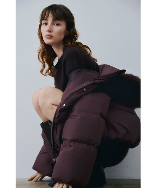 フードファーショートダウンコート（ダウンジャケット/コート）｜FRAY