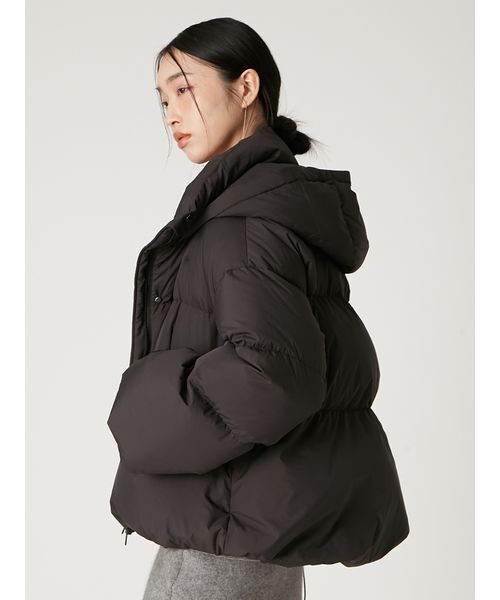 フードファーショートダウンコート（ダウンジャケット/コート）｜FRAY