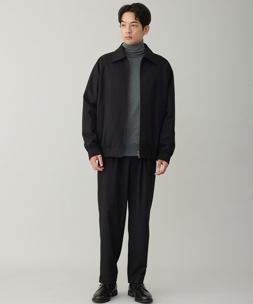 UNFILO(アンフィーロ)の「FLANNEL TOUCH 中綿ブルゾン(ブルゾン・メンズ・グレー系/ネイビー系1/ブラック系・X-LARGE/LARGE/MEDIUM/SMALL)」の18枚目の写真