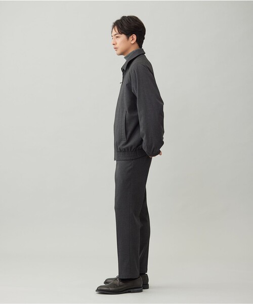 UNFILO(アンフィーロ)の「FLANNEL TOUCH 中綿ブルゾン(ブルゾン・メンズ・グレー系/ネイビー系1/ブラック系・X-LARGE/LARGE/MEDIUM/SMALL)」の13枚目の写真