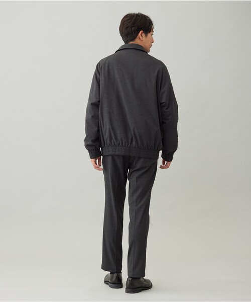 UNFILO(アンフィーロ)の「FLANNEL TOUCH 中綿ブルゾン(ブルゾン・メンズ・グレー系/ネイビー系1/ブラック系・X-LARGE/LARGE/MEDIUM/SMALL)」の12枚目の写真