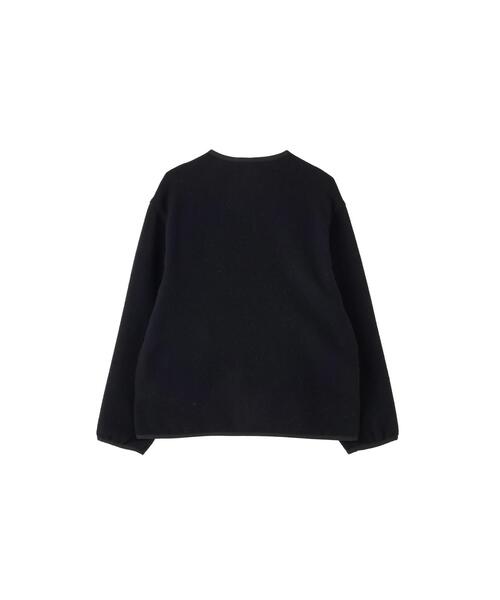 MHL.(エムエイチエル)の「SOFT WOOL FLEECE(ブルゾン・メンズ・ブラック/カーキ・LARGE/MEDIUM/SMALL)」の5枚目の写真