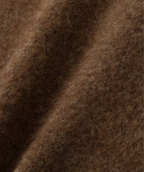 MHL.（エムエイチエル）の「SOFT WOOL FLEECE（ブルゾン・メンズ・ブラック/カーキ・LARGE/MEDIUM/SMALL）」の11枚目の写真